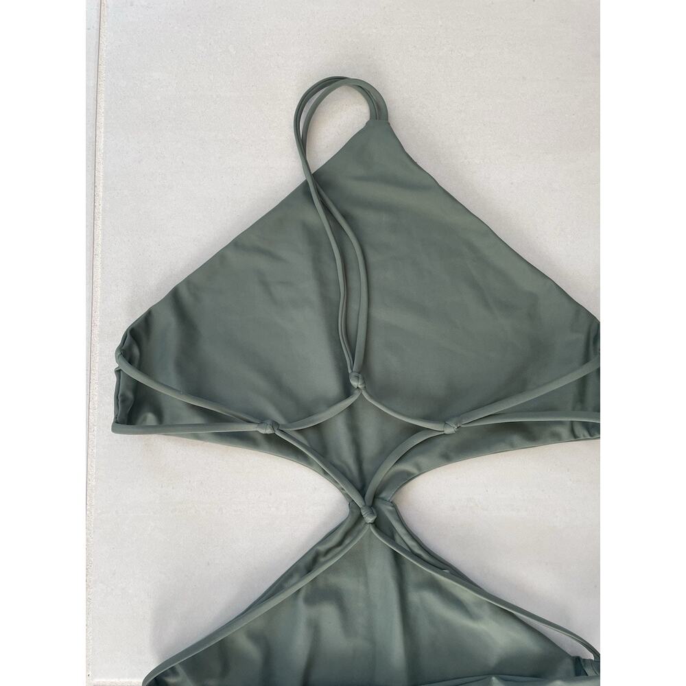 Aila Blue Swim One Piece Swimsuit Monokini Mai Beach Summer Resort View 6